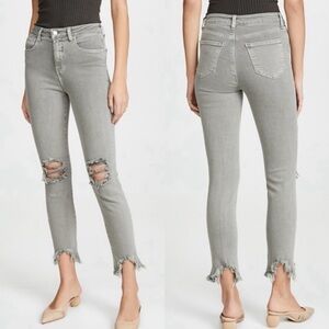 L'agence High line skinny jeans in Vineyard